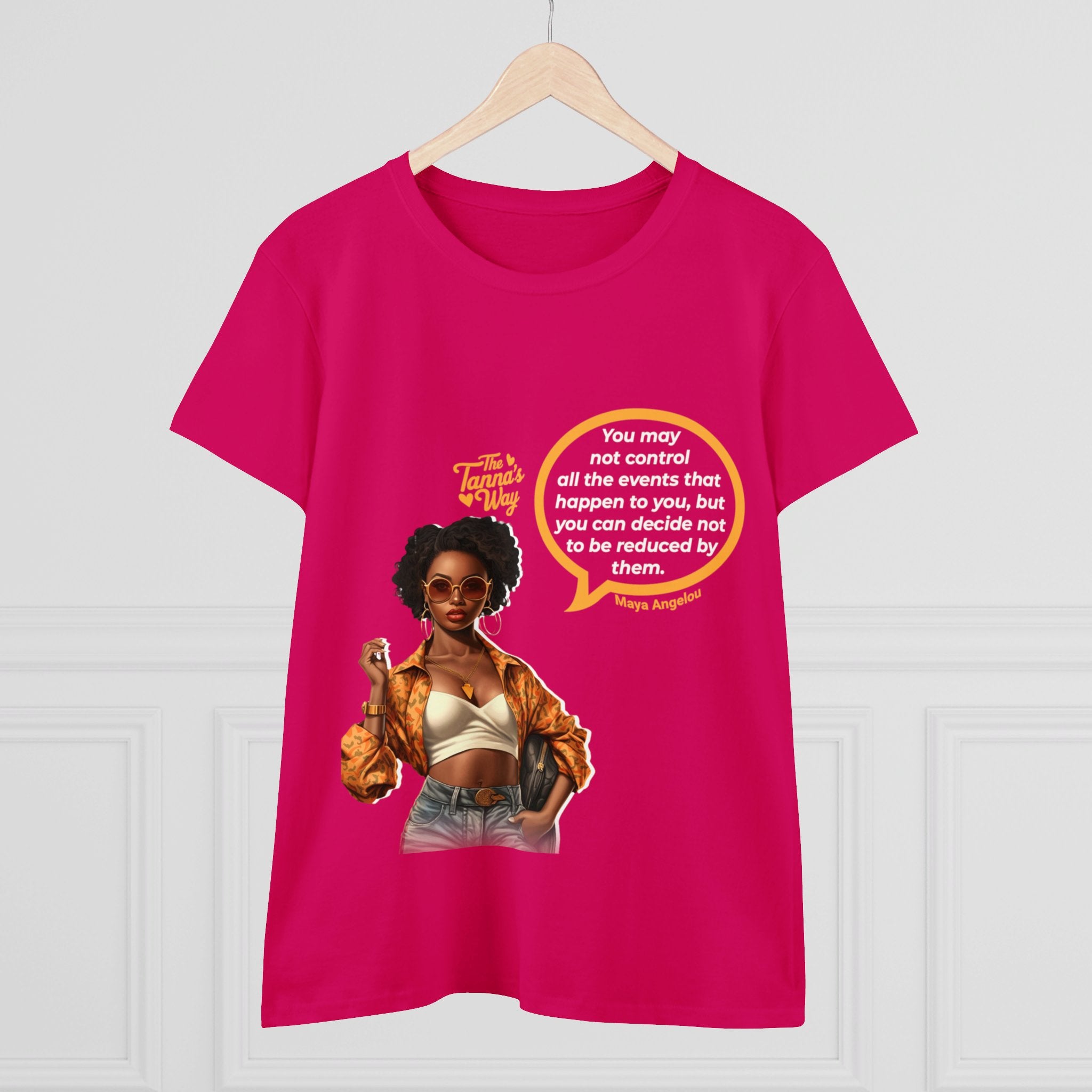 Maya Angelou | Women's Midweight Cotton Tee